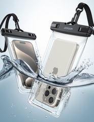 Túi chống nước Joyroom ZS417 Waterproof siêu kín đi chơi du lịch kích thước lên đến 6.7