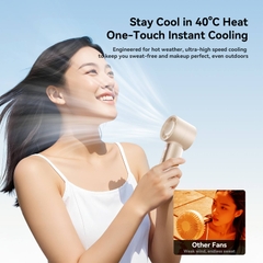 Quạt mini Cầm Tay Joyroom CY716 pin 4000mAh (13,500 RPM HyperDrive™, hơn 6 tiếng sử dụng)