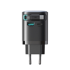 Củ sạc nhanh Joyroom 65W dây rút gọn tích hợp TCL02 GaN Charger with Retractable Cable