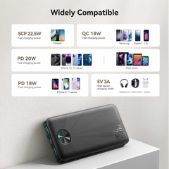 Sạc dự phòng Joyroom PBF15 sạc nhanh 22.5W Digital Display Fast Charging Power Bank dùng cho điện thoại iPhone, Samsung