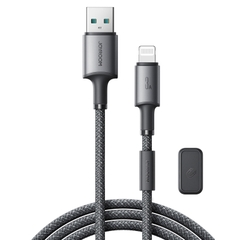 Cáp sạc Joyroom A50 Unlimited tích hợp bộ cố định cáp nam châm sạc nhanh 3A truyền dữ liệu USB to Lightning dùng cho iPhone, iPad