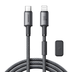 Cáp sạc Joyroom A50 Unlimited tích hợp bộ cố định nam châm sạc nhanh 30W truyền dữ liệu C to Lighning dùng cho iPhone, iPad