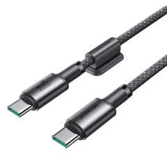 Cáp sạc Joyroom A50 Unlimited tích hợp bộ cố định nam châm sạc nhanh 60W truyền dữ liệu C to C dùng cho iPhone, iPad