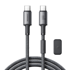 Cáp sạc Joyroom A50 Unlimited tích hợp bộ cố định nam châm sạc nhanh 60W truyền dữ liệu C to C dùng cho iPhone, iPad