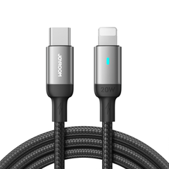 Dây sạc iPhone Joyroom CL020A10 Extraordinary Series 20W Type C to Lightning Fast Charging Data Cable 1.2m-Black