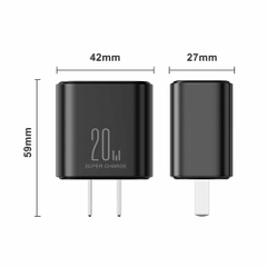 Cóc sạc 20W Joyroom 2 cổng sạc USB và Type C TCF05 Flash dùng cho điện thoại Samsung, iPhone