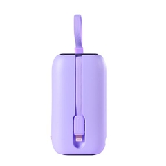 Sạc dự phòng 22.5W Joyroom L012 Colorful siêu nhỏ 10.000mAh tích hợp cáp sạc dùng cho các loại điện thoại iPhone, Samsung, XIaomi