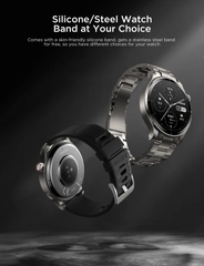 Đồng hồ thông minh Joyroom FV1 Classic Smart Watch tích hợp hơn 110 môn thể thao và đo sức khỏe nhịp tim, huyết áp, SPO2 màn hình AMOLED sắc nét