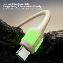 Cáp sạc Joyroom A53 Fluorescent A53 sạc nhanh 60W truyền dữ liệu C to C dùng cho iPhone, iPad