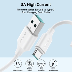 Cáp sạc Joyroom UC027A9 sạc nhanh 3A USB C Fast Charging Data Cable truyền dữ liệu