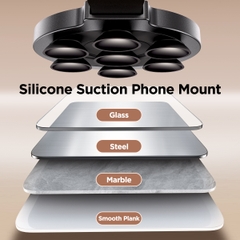 Giá đỡ từ tính silicone hút chân không Joyroom ZS393 Magnetic Suction Phone Mount