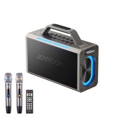 Loa không dây bluetooth Joyroom MW03 150W karaoke speaker tặng kèm 2 mic hát