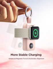 Sạc dự phòng Joyroom WQW01 không dây Portable Watch Wireless Charger dùng cho Apple Watch, đồng hồ thông minh dung lượng 2000mAh