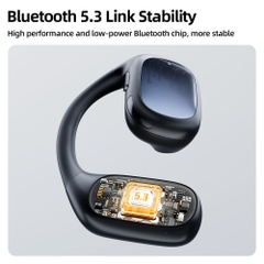 Tai nghe không dây bluetooth Joyroom Openfree OE1 Open Ear True Wireless Headphones Conduction truyền qua xương tai dùng cho điện thoại, laptop, máy tính