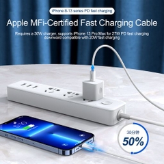 Cáp sạc nhanh Joyroom S-M430 Type-C to Lightning PD Fast Charging Cable chuẩn MFI