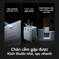 Củ sạc 30W Joyroom TCG11 nhỏ gọn di động 1 cổng sạc C