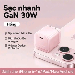 Củ sạc 30W Joyroom TCG11 nhỏ gọn di động 1 cổng sạc C