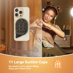 Giá đỡ từ tính silicone hút chân không Joyroom ZS418 Magnetic Suction Phone Mount