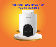Camera WiFi EZVIZ H8C 2K+ 4MP (Tặng thẻ nhớ 200K )