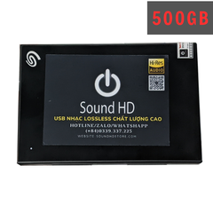 Ổ CỨNG 500G NHẠC CD GỐC CHẤT LƯỢNG CAO