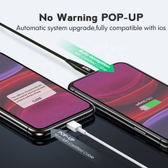 Cáp sạc nhanh cao cấp chuẩn Apple MFi 2.4A chất lượng cao DEJI