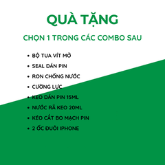 Pin iPhone 15 Pro Dung lượng cao 3400mAh Deji