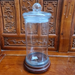 Bình ngâm rượu Thuỷ tinh dáng trụ có vòi, không vòi 6L, 8L, 10L, 12L, 15L, 19L