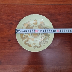 Mâm Bồng Thờ Men Vàng Ánh Kim ⚡️BAO BỂ VỠ⚡️Kích Cỡ Từ 16cm Đến 35cm