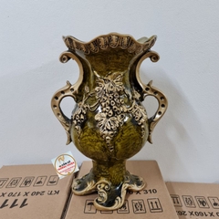 Bình hoa composite Cúp 83 H41cm ( cắm lông công, hoa lụa...)💯BAO BỂ VỠ💯