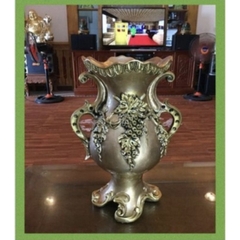 Bình hoa composite Cúp 83 H41cm ( cắm lông công, hoa lụa...)💯BAO BỂ VỠ💯