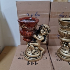 🌼BÌNH THIÊN THẦN SỐ 2🌼 25cm chất liệu composite dùng để cắm Lông công hoặc cắm hoa. BAO BỂ VỠ