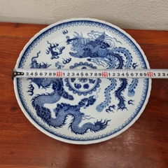 Mâm Bồng Thờ Men Lam ⚡️BAO BỂ VỠ⚡️Kích Cỡ Từ 16cm Đến 35cm