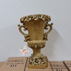 Bình Cắm Hoa Lụa, Lông Công ⚡BAO BỂ VỠ⚡Composite Cúp S1 H50cm