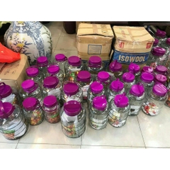 Bình Ngâm Rượu Thủy Tinh 8 Lít, 10 Lít, 12 Lít Quai Xách