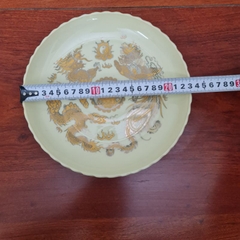 Mâm Bồng Thờ Men Vàng Ánh Kim ⚡️BAO BỂ VỠ⚡️Kích Cỡ Từ 16cm Đến 35cm