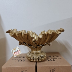 Bình Hoa Composite Lá Cải *Cao 28cm* ( cắm lông công, hoa lụa...)💯BAO BỂ VỠ💯