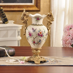 Bình gốm sứ men rạn BG014