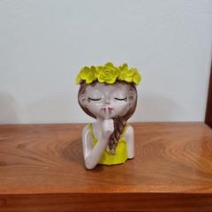 Bình hoa cô gái Lọ hoa cô gái Decor ⚡️BAO BỂ VỠ⚡️Bình cắm bông Chậu trồng cây trang trí xinh xắn