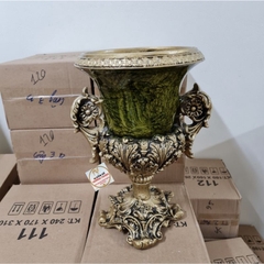 Bình cắm Hoa Lụa, Lông Công ⚡BAO BỂ VỠ⚡Cúp Số 9 H40cm