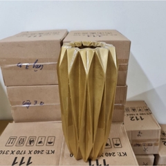 Bình cắm Hoa composite Ly Trám (Cắm hoa lụa, cắm lông công) Cao 39cm