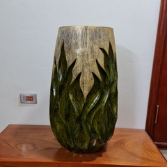 Bình Hoa Composite ⚡️Bao Bể Vỡ⚡️Dáng Bom Lửa Cao 72cm