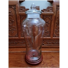 Bình thủy tinh 10 lít sâm chân mây [ không van ] & [ có van ] *BAO BỂ VỠ*