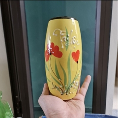 Bình Bông Sứ Bát Tràng Cắm Hoa Tài Lộc Cao 19cm