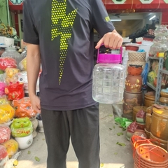 Bình Ngâm Rượu Thủy Tinh 2 lít, 3 lít, 5 lít, 8 lít, 10 lít, 12 lít, 16 lít, 20 lít Quai Xách