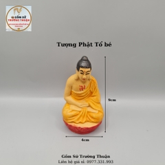Tượng Phật Tổ - Phụ kiện trang trí tiểu cảnh hồ cá, bể cá, hòn non bộ, sân vườn