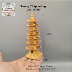 Tháp vuông H16cm Trang Trí Hồ Cá,Bể Cá-Hòn Non Bộ