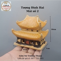 Đình Làng Bắc Bộ - Phụ kiện trang trí tiểu cảnh hồ cá, bể cá, hòn non bộ, sân vườn