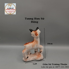 Tượng Đôi hưu Phụ kiện trang trí tiểu cảnh hồ cá, bể cá, hòn non bộ, sân vườn