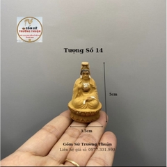 Tượng gốm tháp chùa, mô hình ngôi nhà sàn, nhà rơm làm phụ kiện trang trí tiểu cảnh, trang trí bể cá, hòn non bộ