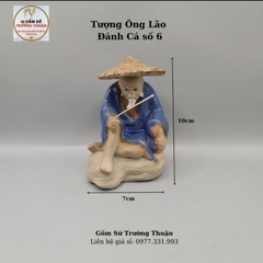 Tượng gốm tháp chùa, mô hình ngôi nhà sàn, nhà rơm làm phụ kiện trang trí tiểu cảnh, trang trí bể cá, hòn non bộ